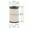 BOSCH 1 457 431 326 Fuel filter